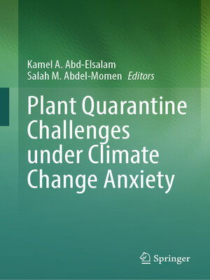 cover image of Plant Quarantine Challenges under Climate Change Anxiety